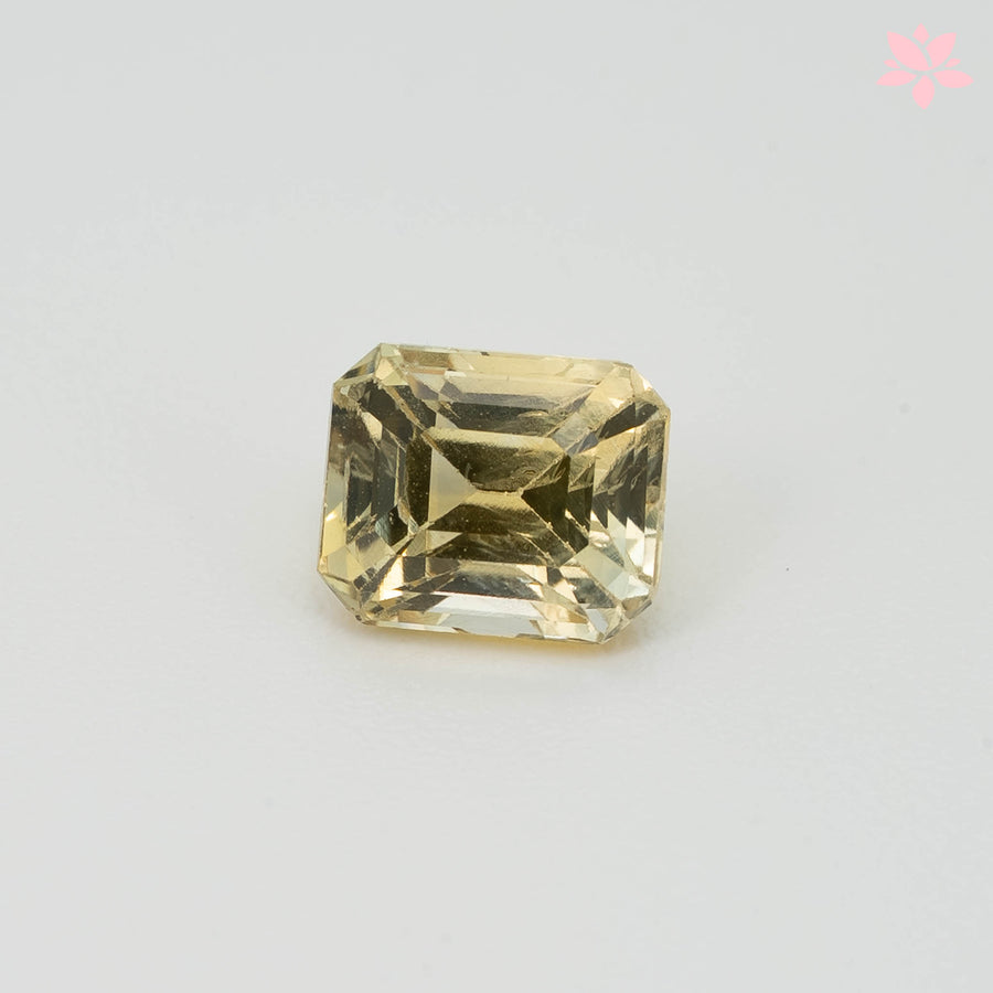NATURAL CEYLON SAPPHIRE | 1.24 CT | YELLOW | OCTAGONAL