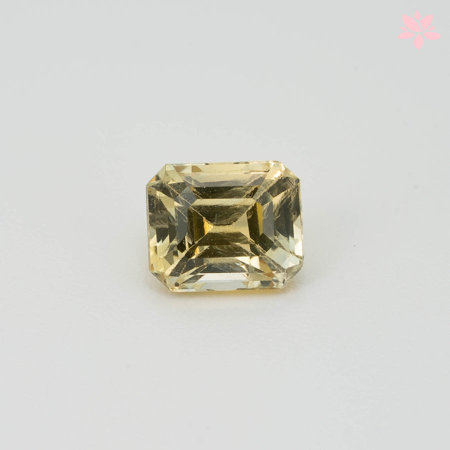 NATURAL CEYLON SAPPHIRE | 1.24 CT | YELLOW | OCTAGONAL