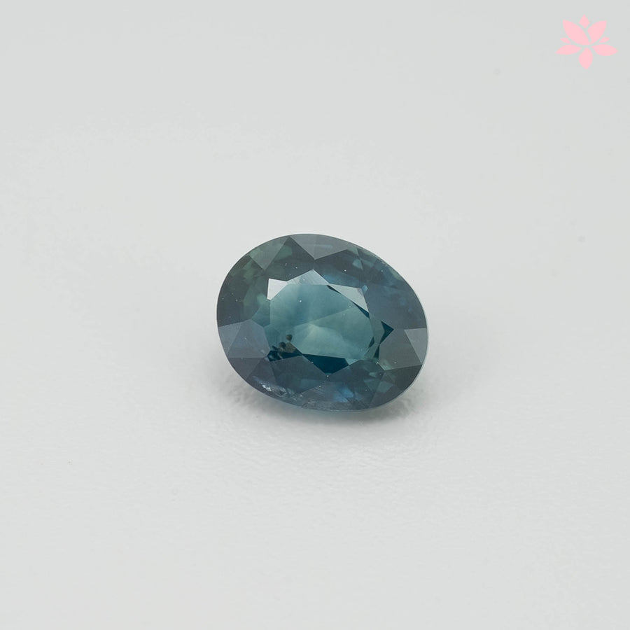 NATURAL CEYLON SAPPHIRE | 0.83 CT | BLUISH GREEN | OVAL