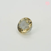 NATURAL CEYLON SAPPHIRE | 1.00 CT | PASTEL YELLOW | ROUND