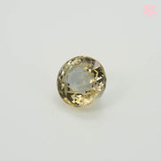 NATURAL CEYLON SAPPHIRE | 1.00 CT | PASTEL YELLOW | ROUND