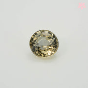 NATURAL CEYLON SAPPHIRE | 1.00 CT | PASTEL YELLOW | ROUND