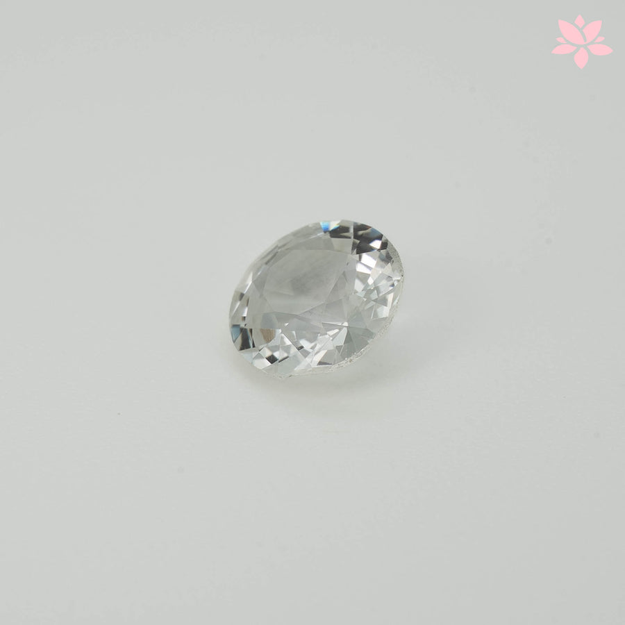 NATURAL CEYLON SAPPHIRE | 0.82 CT | CLEAR | ROUND