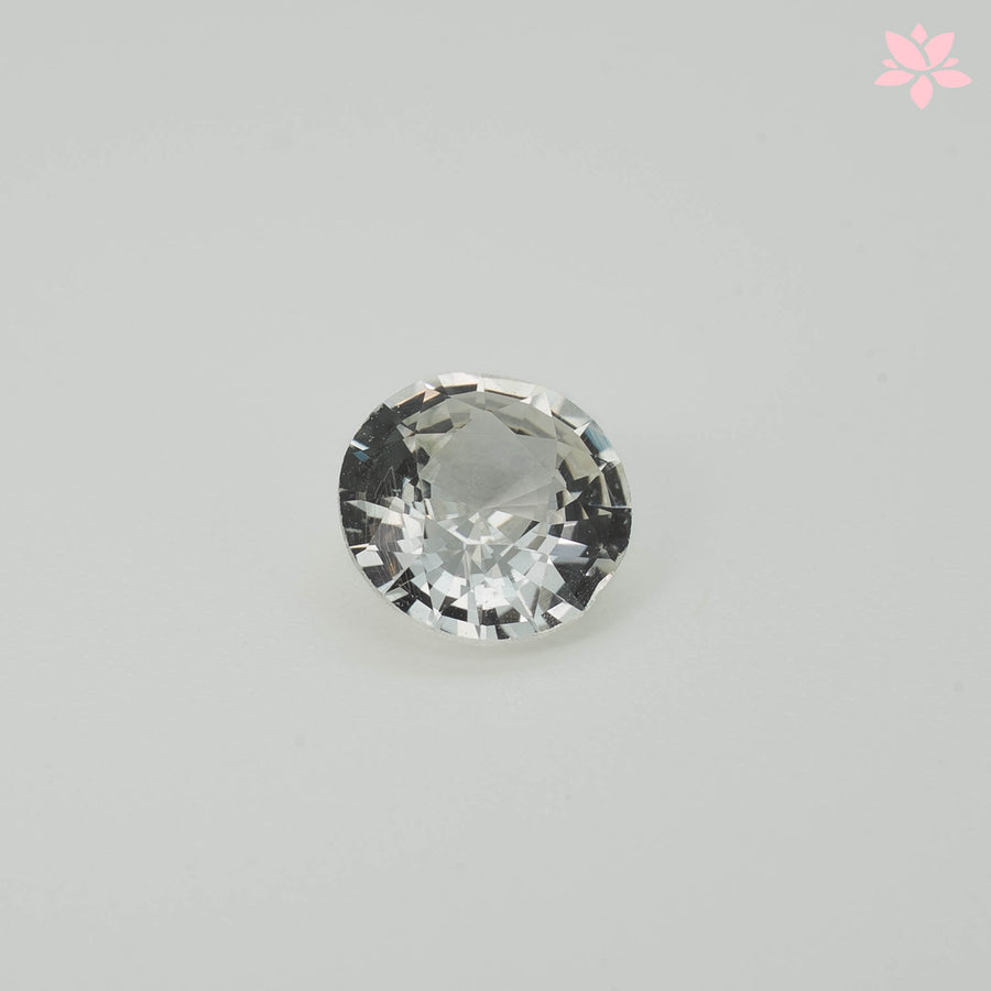 NATURAL CEYLON SAPPHIRE | 0.82 CT | CLEAR | ROUND