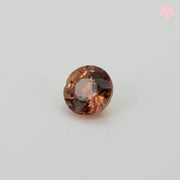 NATURAL CEYLON SAPPHIRE | 0.53 CT | BROWNISH ORANGE | ROUND