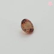 NATURAL CEYLON SAPPHIRE | 0.53 CT | BROWNISH ORANGE | ROUND