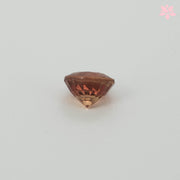 NATURAL CEYLON SAPPHIRE | 0.53 CT | BROWNISH ORANGE | ROUND