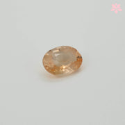 NATURAL CEYLON SAPPHIRE | 0.67 CT | VIVID PEACH | OVAL
