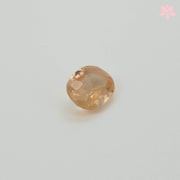 NATURAL CEYLON SAPPHIRE | 0.67 CT | VIVID PEACH | OVAL