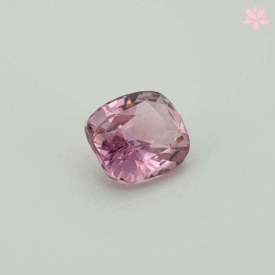 NATURAL PADPARADSCHA SAPPHIRE | 1.06 CT | ORANGISH PINK | CUSHION