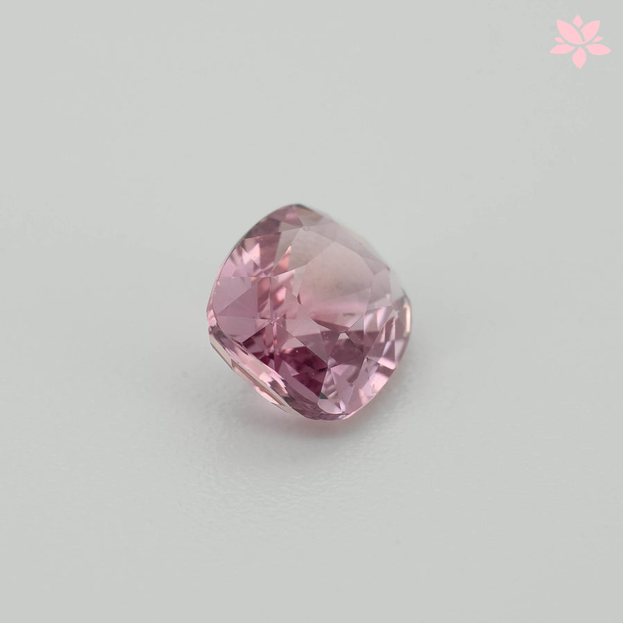 NATURAL PADPARADSCHA SAPPHIRE | 1.06 CT | ORANGISH PINK | CUSHION