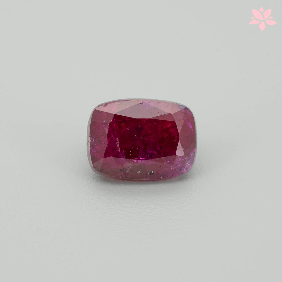 NATURAL MADAGASCAR RUBY | 1.72 CT | RED | CUSHION