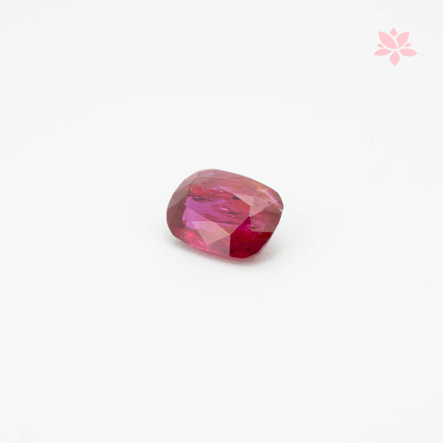 NATURAL TANZANIAN RUBY | 1.20 CT | RED | CUAHION