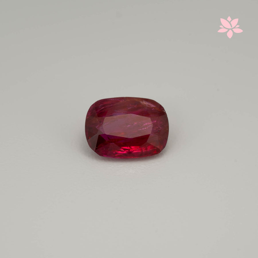 NATURAL TANZANIAN RUBY | 1.20 CT | RED | CUAHION