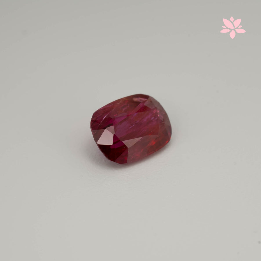 NATURAL TANZANIAN RUBY | 1.20 CT | RED | CUAHION