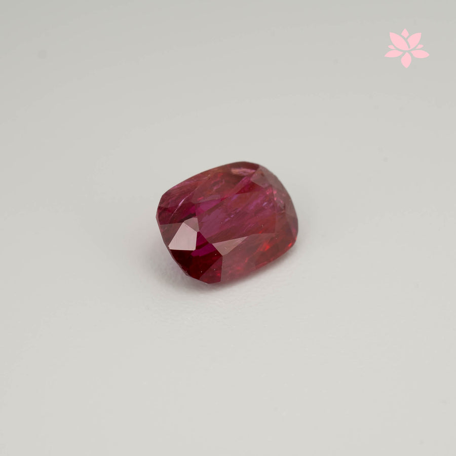 NATURAL TANZANIAN RUBY | 1.20 CT | RED | CUAHION
