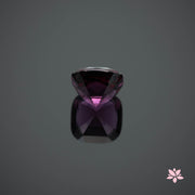 NATURAL RHODOLITE GARNET | 2.96 CT | RED | CUSHION