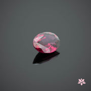 NATURAL RHODOLITE GARNET | 2.69 CT | PURPLE RED | OVAL