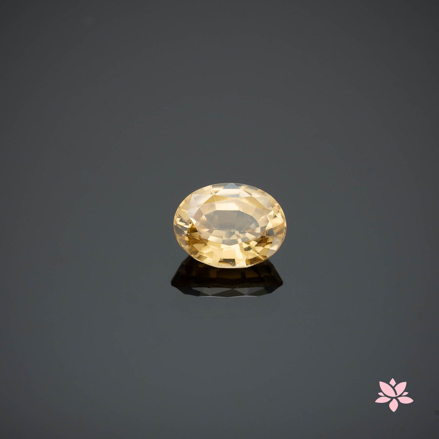 NATURAL ZIRCON | 1.83 CT | YELLOW | OVAL