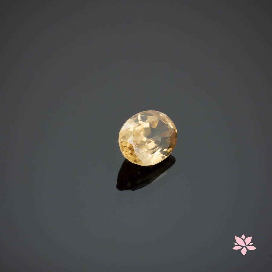 NATURAL ZIRCON | 1.83 CT | YELLOW | OVAL