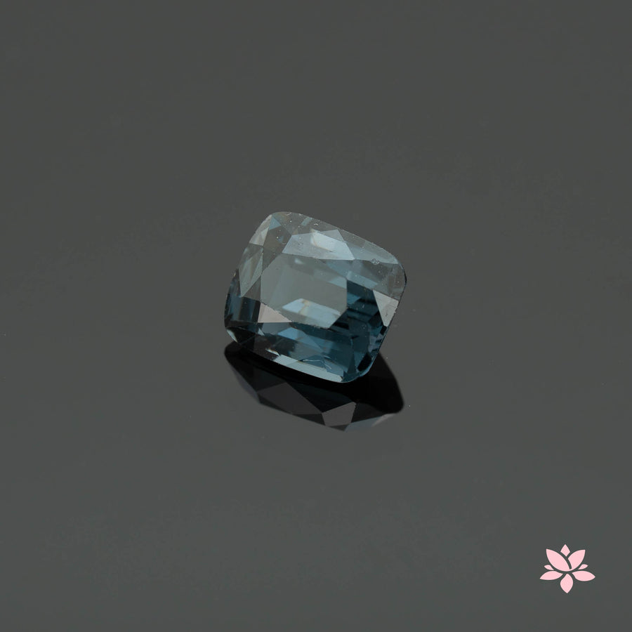NATURAL SPINEL | 1.27 CT | BLUISH GREEN | CUSHION