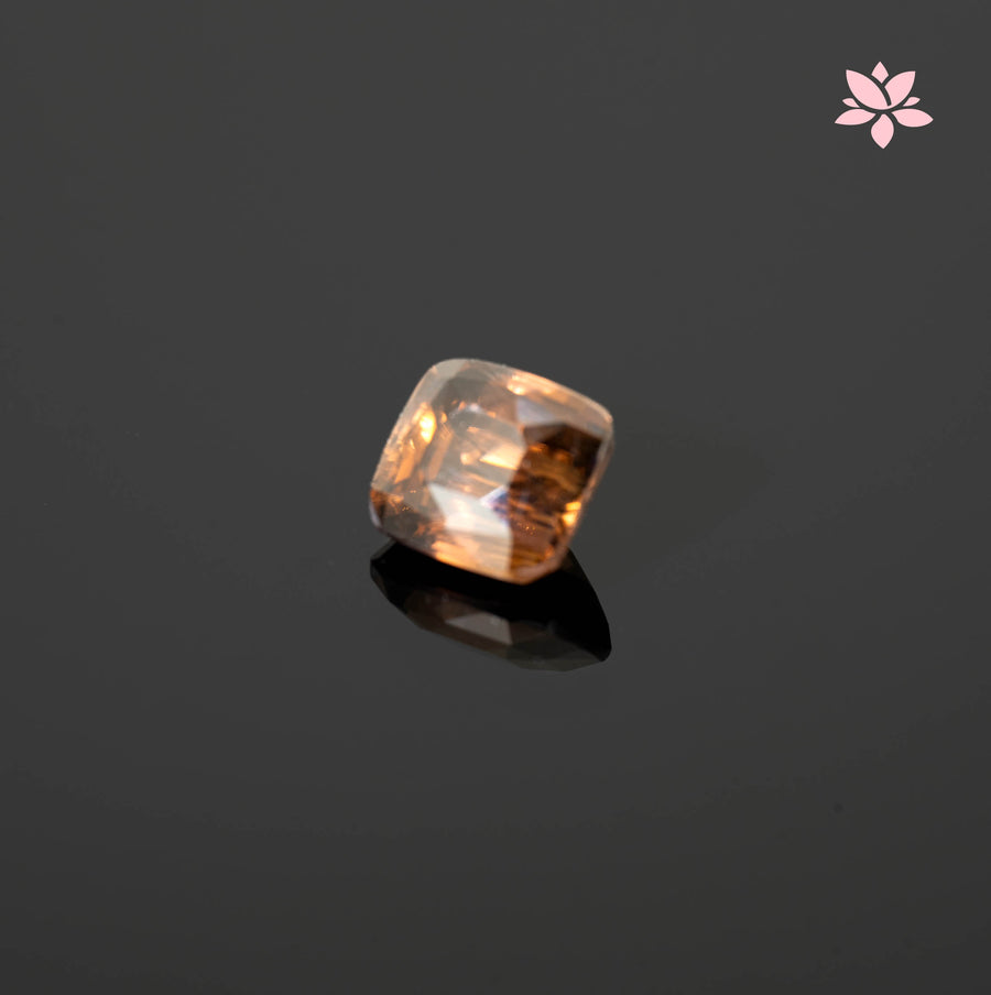 NATURAL ZIRCON | 2.80 CT | BROWN | CUSHION
