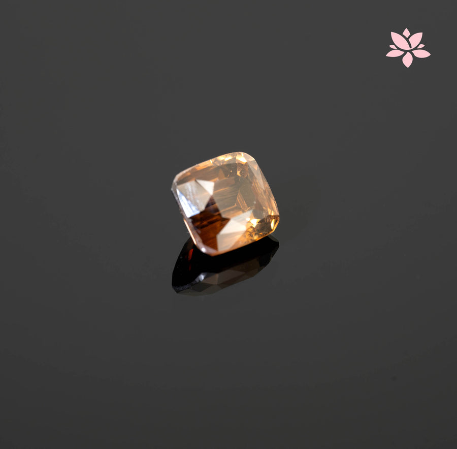 NATURAL ZIRCON | 2.80 CT | BROWN | CUSHION